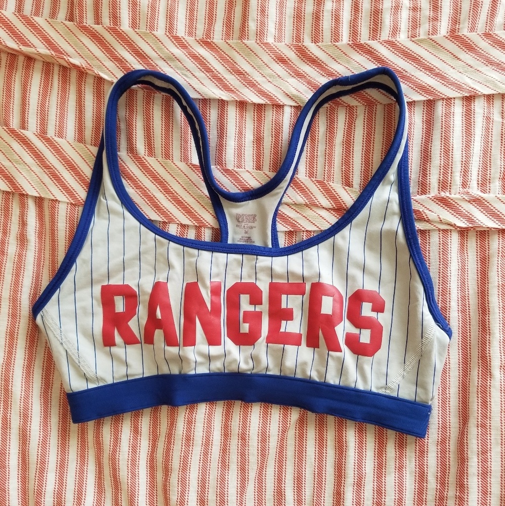 Rangers PINK Sports Bra
